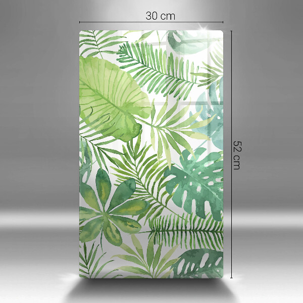 Cubre encimera Hojas boho acuarela