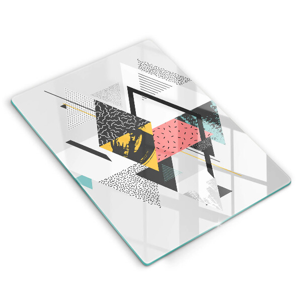 Cubre encimera Triángulos abstractos