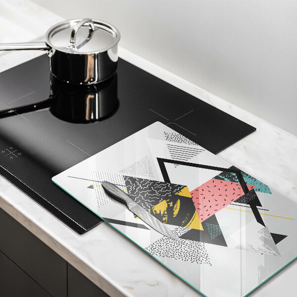 Cubre encimera Triángulos abstractos