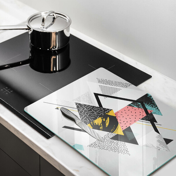 Cubre encimera Triángulos abstractos