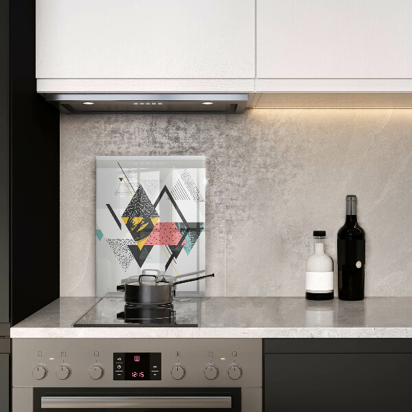 Cubre encimera Triángulos abstractos