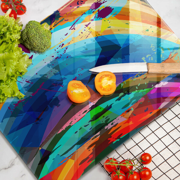 Cubre encimera Manchas de pintura coloridas