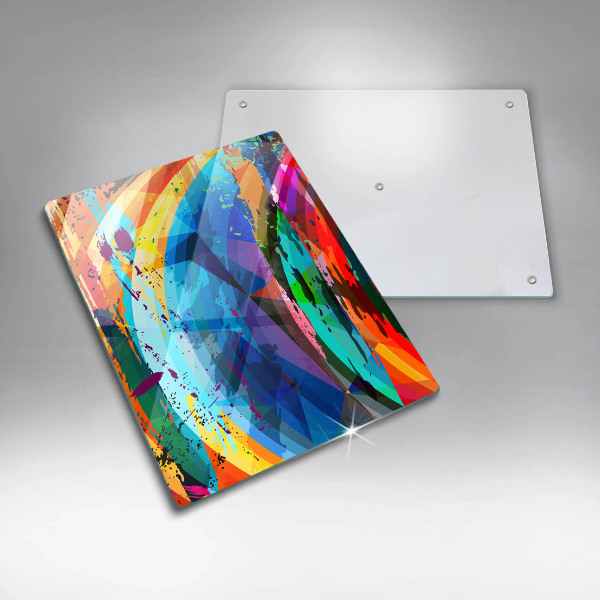 Cubre encimera Manchas de pintura coloridas