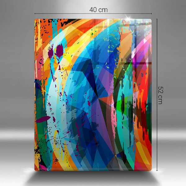 Cubre encimera Manchas de pintura coloridas