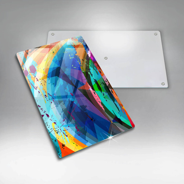 Cubre encimera Manchas de pintura coloridas