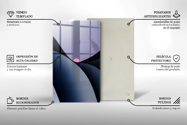 Cubre encimera Formas abstractas