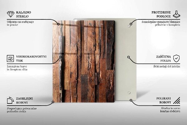 Cubre encimera Tableros de madera decorativos