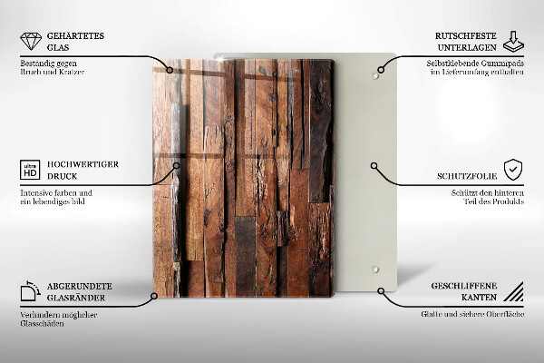 Cubre encimera Tableros de madera decorativos