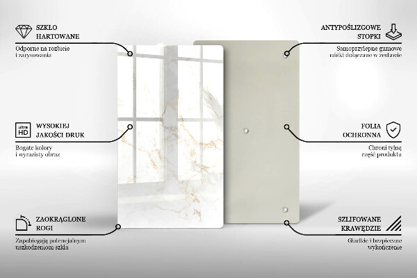 Cubre encimera Piedra de mármol elegante