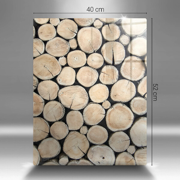 Cubre encimera Troncos de madera