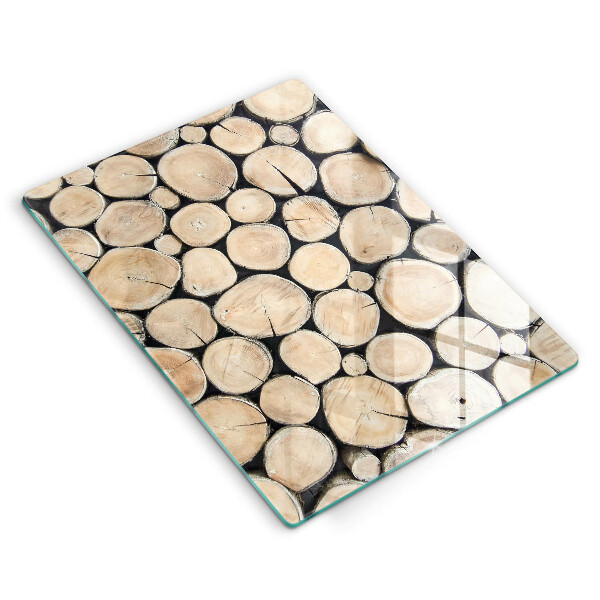 Cubre encimera Troncos de madera