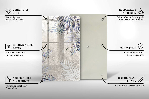 Cubre encimera Hojas sutiles