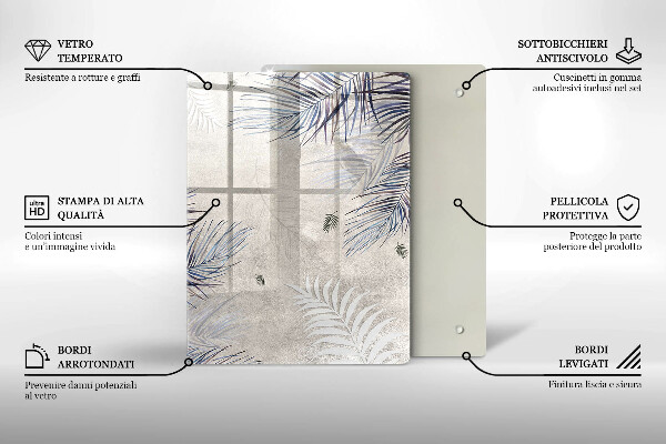 Cubre encimera Hojas sutiles