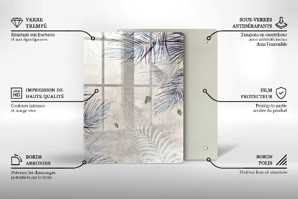 Cubre encimera Hojas sutiles