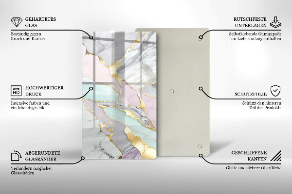 Cubre encimera Mármol pastel