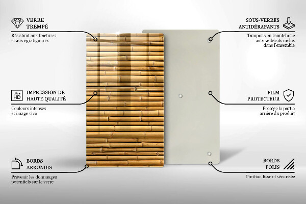 Cubre encimera Naturaleza boho bambú