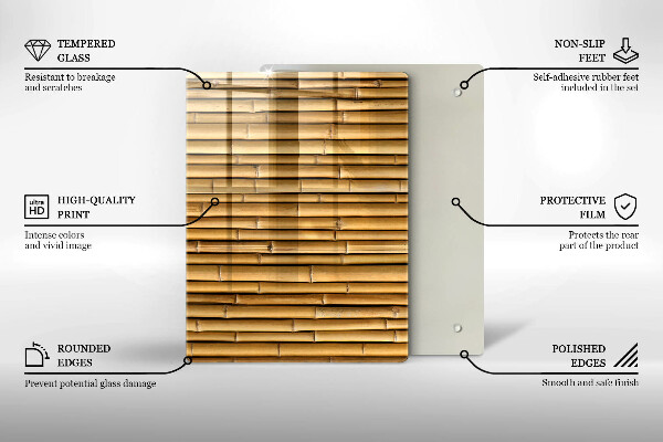 Cubre encimera Naturaleza boho bambú