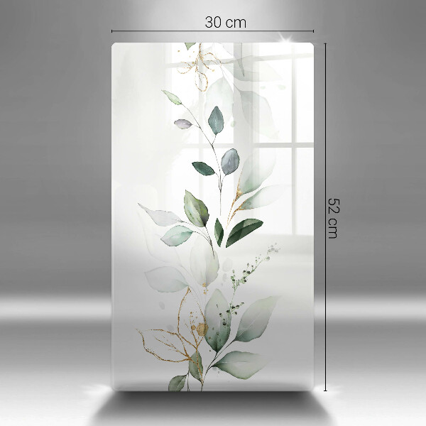 Cubre encimera Hojas de acuarela