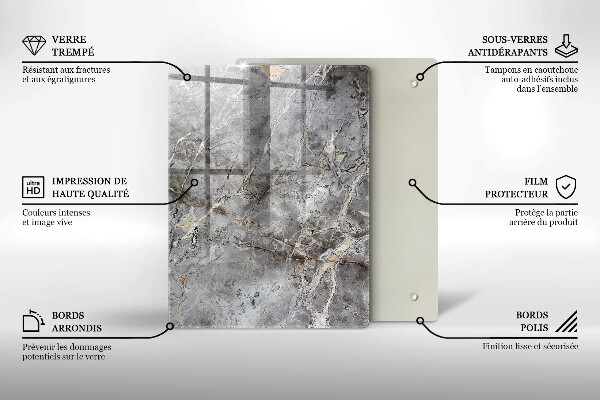 Cubre encimera Textura de piedra