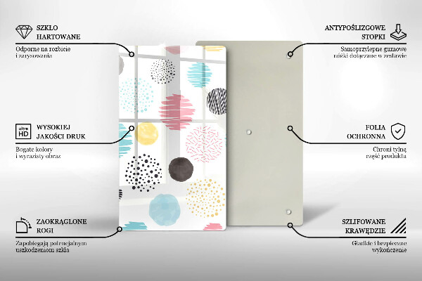 Cubre encimera Formas pintadas