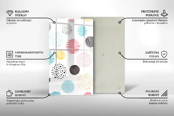 Cubre encimera Formas pintadas