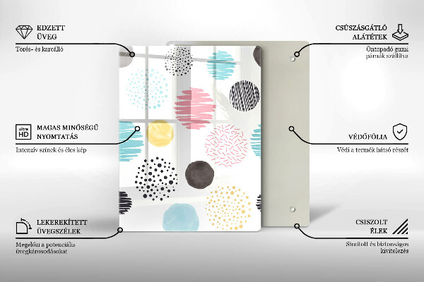 Cubre encimera Formas pintadas