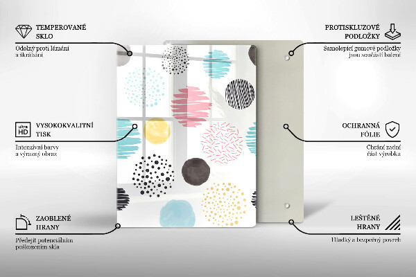 Cubre encimera Formas pintadas