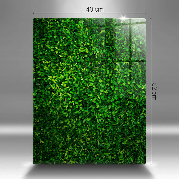 Cubre encimera Planta con hojas pequeñas.