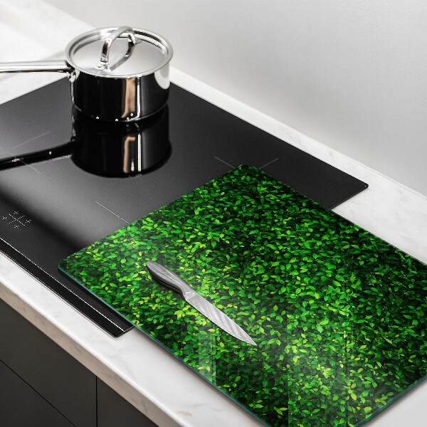 Cubre encimera Planta con hojas pequeñas.