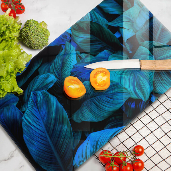 Cubre encimera Hojas de vegetación de la selva.