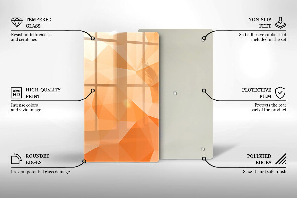 Cubre encimera Fondo geométrico