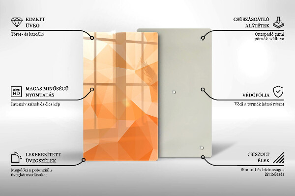 Cubre encimera Fondo geométrico
