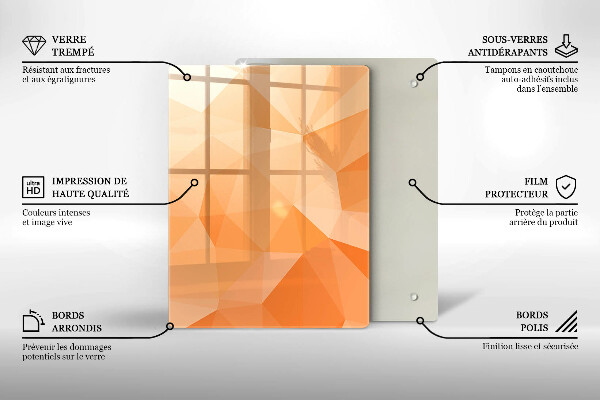 Cubre encimera Fondo geométrico