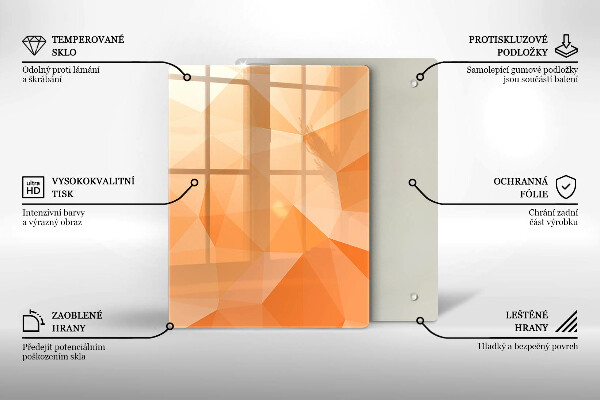 Cubre encimera Fondo geométrico