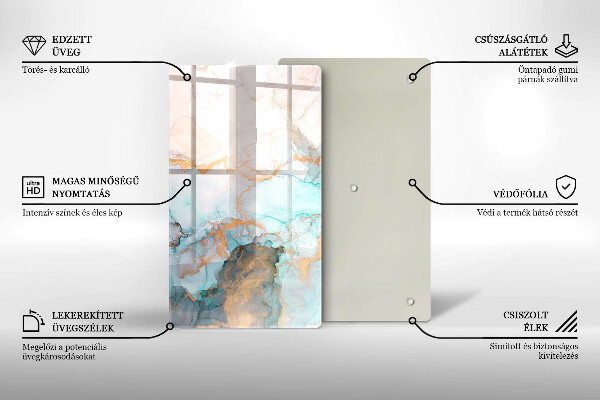 Cubre encimera Abstracción de mármol
