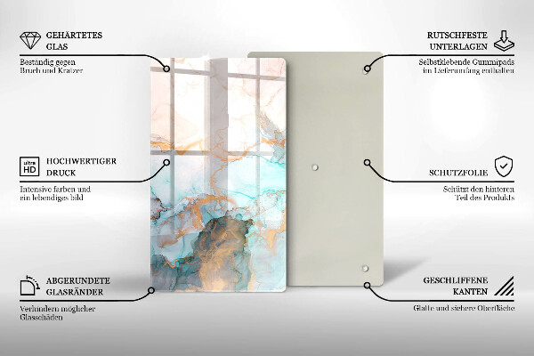 Cubre encimera Abstracción de mármol