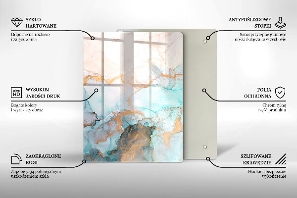 Cubre encimera Abstracción de mármol