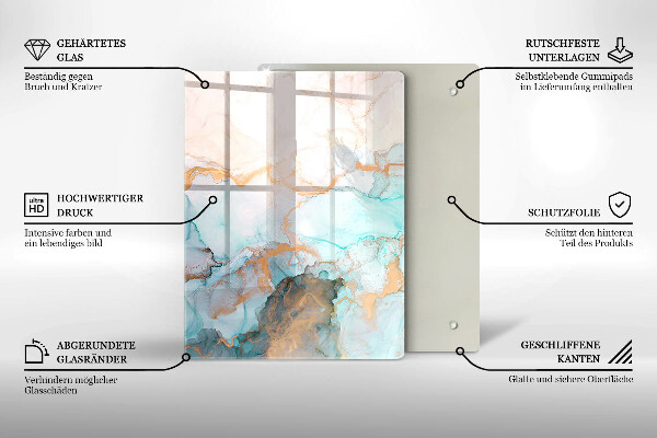 Cubre encimera Abstracción de mármol