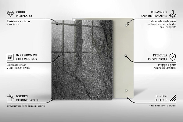 Cubre encimera Textura de piedra