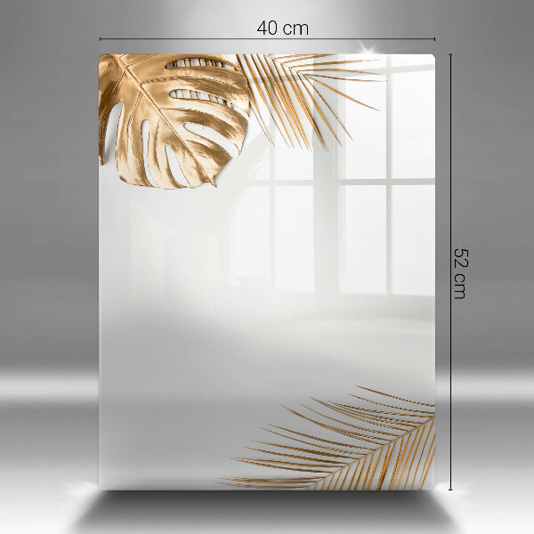 Cubre encimera Hojas doradas