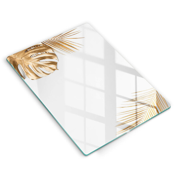 Cubre encimera Hojas doradas