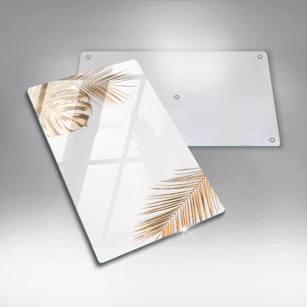 Cubre encimera Hojas doradas