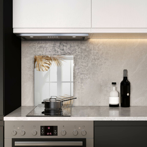 Cubre encimera Hojas doradas