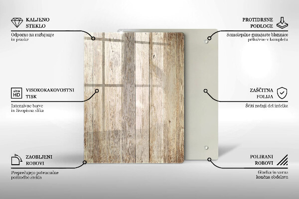 Cubre encimera Tablones de madera