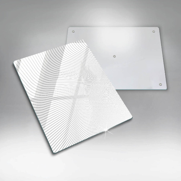 Cubre encimera Patrón de líneas modernas