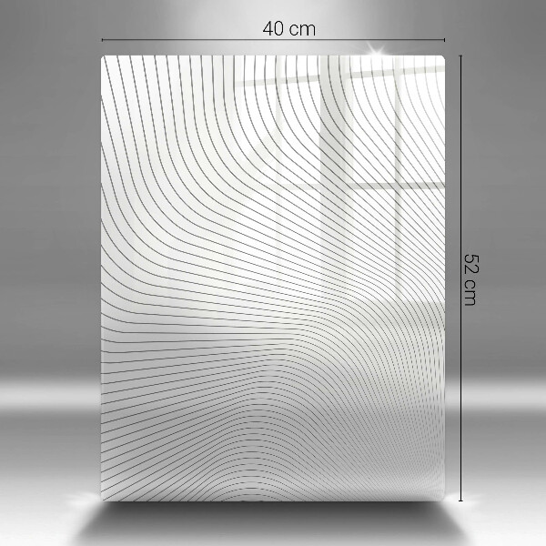 Cubre encimera Patrón de líneas modernas