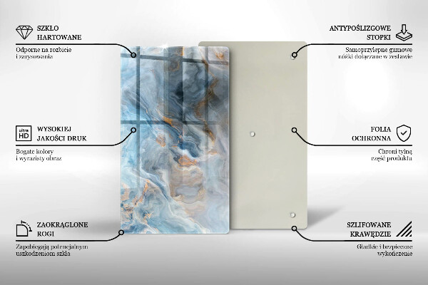 Cubre encimera Textura de mármol