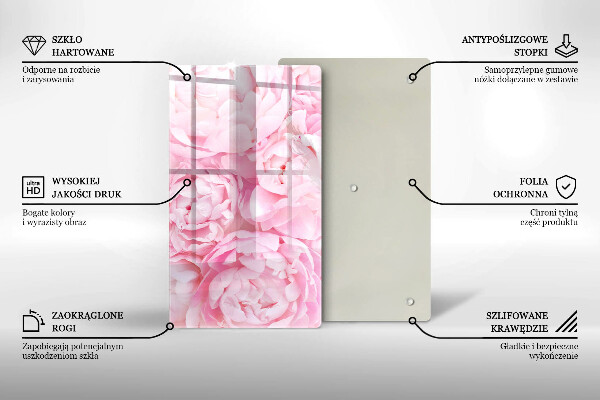 Cubre encimera Peonías delicadas