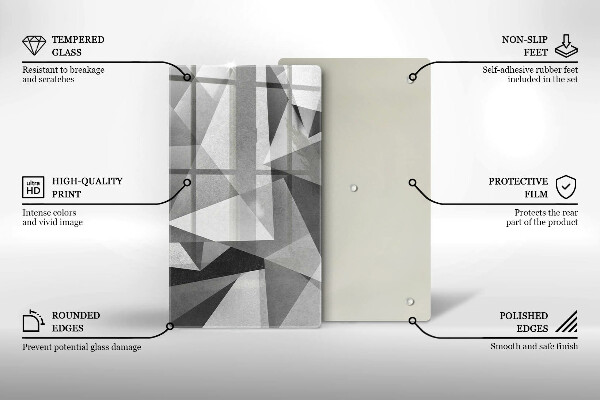 Cubre encimera Abstracción nítida concreta