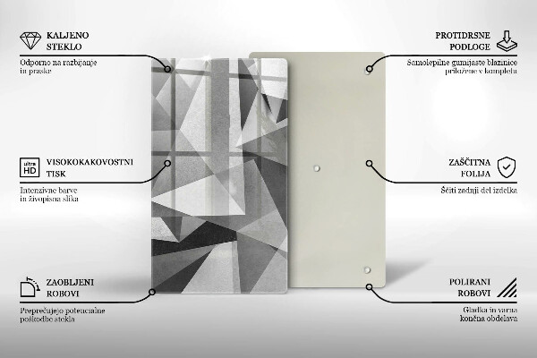 Cubre encimera Abstracción nítida concreta